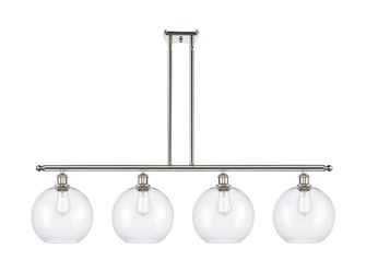 Ballston Four Light Island Pendant in Brushed Satin Nickel (405|516-4I-SN-G121-12)