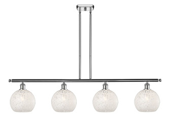 Ballston Four Light Island Pendant in Polished Chrome (405|516-4I-PC-G1216-8WM)