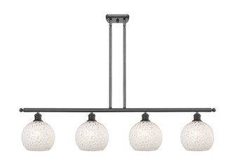 Ballston Four Light Island Pendant in Oil Rubbed Bronze (405|516-4I-OB-G1216-8WM)