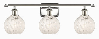Ballston Three Light Bath Vanity in Polished Nickel (405|516-3W-PN-G1216-6WM)