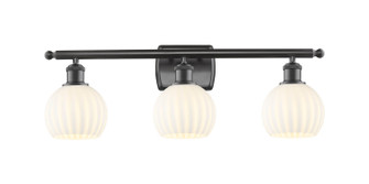 Ballston Three Light Bath Vanity in Oil Rubbed Bronze (405|516-3W-OB-G1217-6WV)