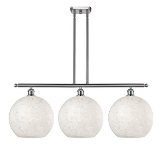 Ballston Three Light Island Pendant in Brushed Satin Nickel (405|516-3I-SN-G1216-12WM)