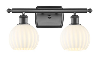 Ballston Two Light Bath Vanity in Oil Rubbed Bronze (405|516-2W-OB-G1217-6WV)