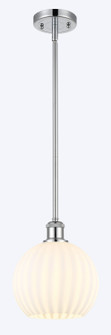 Ballston One Light Mini Pendant in Polished Chrome (405|516-1S-PC-G1217-8WV)