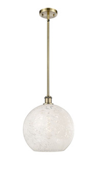 Ballston One Light Mini Pendant in Antique Brass (405|516-1S-AB-G1216-12WM)