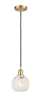 Ballston One Light Mini Pendant in Satin Gold (405|516-1P-SG-G1216-6WM)