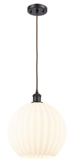 Ballston One Light Mini Pendant in Oil Rubbed Bronze (405|516-1P-OB-G1217-12WV)