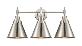 Caden Three Light Bath Vanity in Polished Nickel (405|447-3W-PN-M13-PN)