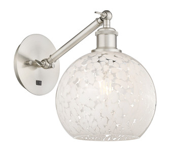 Ballston One Light Wall Sconce in Brushed Satin Nickel (405|317-1W-SN-G1216-8WM)