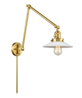 Franklin Restoration One Light Swing Arm in Satin Gold (405|238-SG-G1)