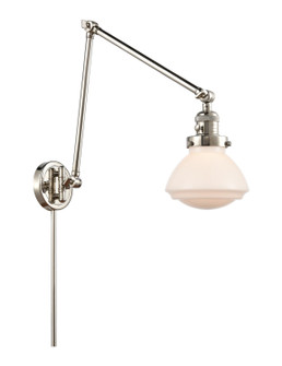 Franklin Restoration LED Swing Arm Lamp in Polished Nickel (405|238-PN-G321)