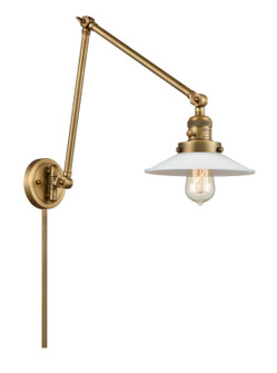 Franklin Restoration One Light Swing Arm in Brushed Brass (405|238-BB-G1)