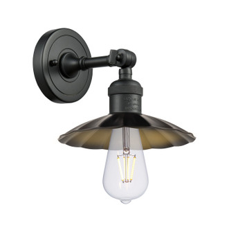 Franklin Restoration One Light Wall Sconce in Matte Black (405|203-BK-M17-BK)