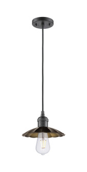Franklin Restoration One Light Mini Pendant in Oil Rubbed Bronze (405|201C-OB-M17-OB)
