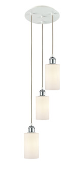 Ballston LED Pendant in White Polished Chrome (405|113B-3P-WPC-G801)