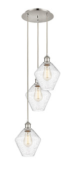 Ballston LED Pendant in Polished Nickel (405|113B-3P-PN-G654-8)
