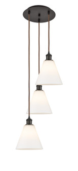 Ballston Three Light Pendant in Oil Rubbed Bronze (405|113B-3P-OB-GBC-81)