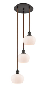 Ballston Three Light Pendant in Oil Rubbed Bronze (405|113B-3P-OB-G91)