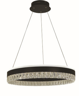 Hazel LED Chandelier in Black (343|T1076-BK)