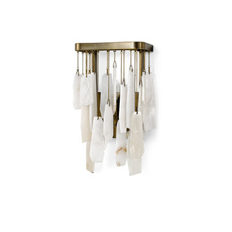 Cordelia Three Light Wall Sconce in Brass (515|2668-79)