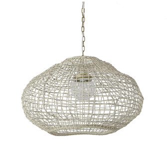 Belvedere One Light Pendant in Whitewash (515|2138-79)