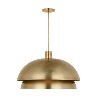 Shanti LED Pendant in Natural Brass (182|SLPD32127NB)