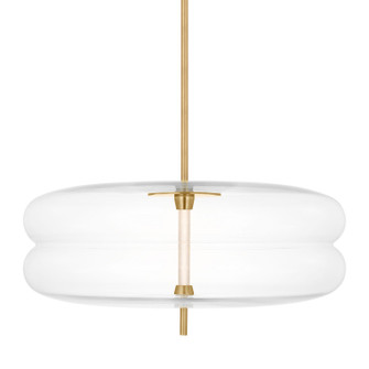 Shakkei LED Pendant in Natural Brass (182|SLPD31027CNB)