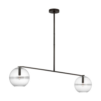 Lowing LED Chandelier in Blackened Forged (182|SLCH356CBF-L)
