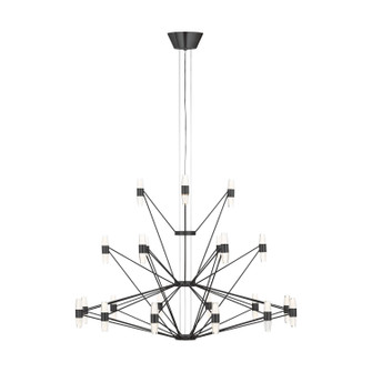 Lassell LED Chandelier in Dark Bronze (182|SLCH24627BZ)