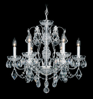 Century Six Light Chandelier in Black Pearl (53|1705-49)