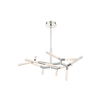 Kryptonite LED Chandelier in Polished Nickel (281|PD-54732-PN)