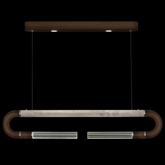Antonia LED Linear Pendant in Bronze/Nickel/Smoke (48|924140-222ST)