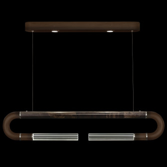 Antonia LED Linear Pendant in Bronze/Nickel/Charcoal (48|924140-221ST)