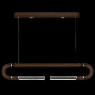 Antonia LED Linear Pendant in Bronze/Nickel/No Parchment (48|924140-220ST)