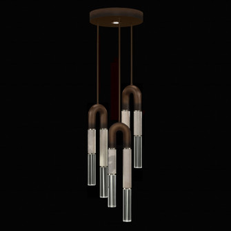 Antonia LED Pendant in Bronze/Nickel/Smoke (48|923840-222ST)