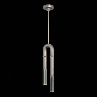 Antonia LED Pendant in Silver Leaf/Nickel/No Parchment (48|923340-420ST)
