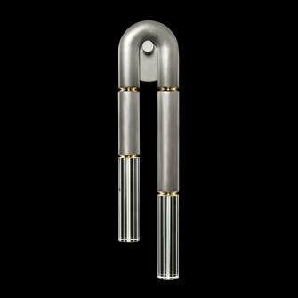 Antonia LED Wall Sconce in Silver Leaf/Brass/No Parchment (48|922750-410ST)