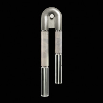 Antonia LED Wall Sconce in Silver Leaf/Nickel/Smoke (48|922550-422ST)