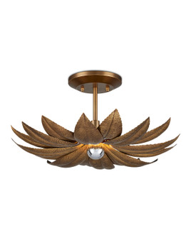 Alithea One Light Semi-Flush Mount in Antique Brass (142|9000-1159)