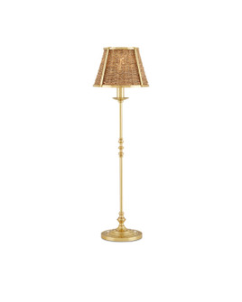 Deauville One Light Table Lamp in Natural/Polished Brass (142|6000-0900)