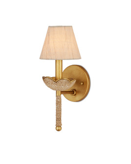 Vichy Collection One Light Wall Sconce in Natural/Contemporary Gold Leaf (142|5000-0248)