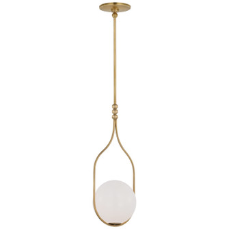 Jodo LED Pendant in Hand-Rubbed Antique Brass (268|WS 5020HAB-WG)