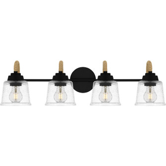 Seabreeze Four Light Bath in Matte Black (10|SEB8631MBK)