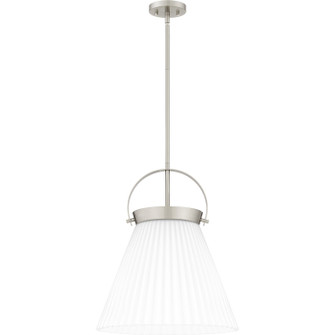 Quoizel Pendant One Light Pendant in Brushed Nickel (10|QP6181BN)