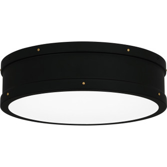 Quoizel Fixture LED Flush Mount in Matte Black (10|QF5224MBK)