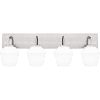 Nielson Four Light Bath in Brushed Nickel (10|NIE8629BN)