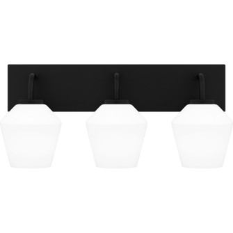 Nielson Three Light Bath in Matte Black (10|NIE8621MBK)