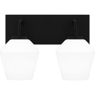 Nielson Two Light Bath in Matte Black (10|NIE8613MBK)