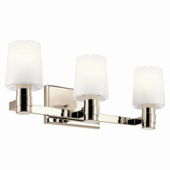 Adani Three Light Vanity in Polished Nickel (12|55176PN)