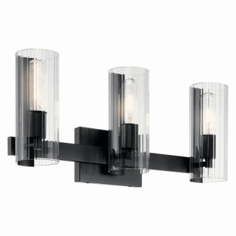 Jemsa Three Light Vanity in Black (12|55168BK)